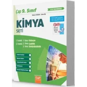 Çap Yayınları 9. Sınıf Kimya Seti