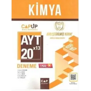 Çap Yayınları AYT Kimya 20 X 13 Up Deneme