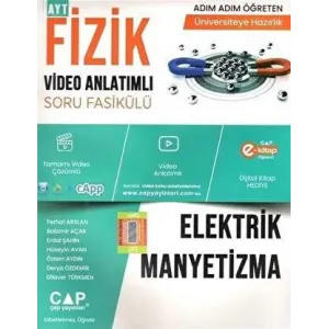 Çap Yayınları Çap Fizik Elektrik Manyetizma Konu Anlatımlı Soru Bankası