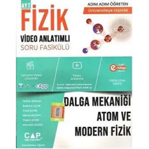 Çap Yayınları Fizik Dalga Mekaniği Atom ve Modern Fizik Konu Anlatımlı Soru Bankası