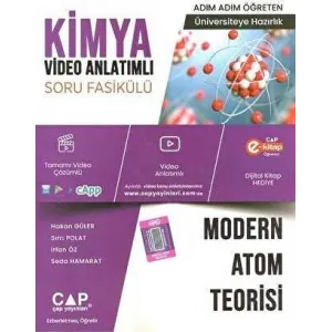 Çap Yayınları Kimya Modern Atom Teorisi Konu Anlatımlı Soru Fasikülü