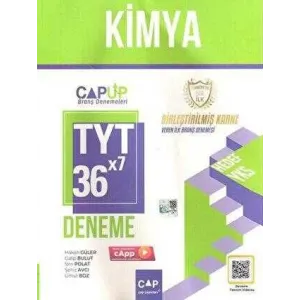 Çap Yayınları TYT Kimya 36 x 7 Up Deneme