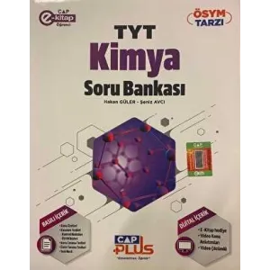 Çap Yayınları TYT Kimya Soru Bankası