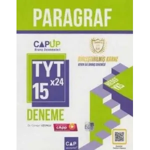 Çap Yayınları TYT Paragraf 15 x 24 Branş Denemesi