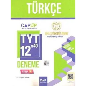Çap Yayınları TYT Türkçe 12 x 40 Up Deneme
