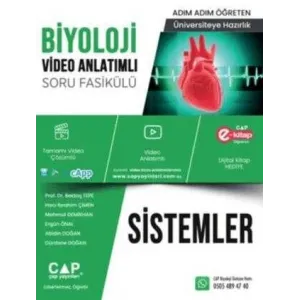 Çap Yayınları Üniversiteye Hazırlık Biyoloji Sistemler Soru Fasikülü