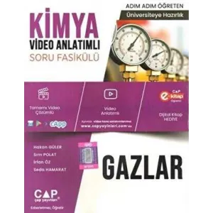 Çap Yayınları Üniversiteye Hazırlık Kimya Gazlar Konu Anlatımlı Soru Bankası