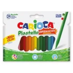 Carioca Üçgen Elleri Kirletmeyen Yıkanabilir Pastel Boya 24lü 42880