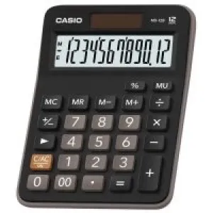 Casio Dx-12b Hesap Makinası 12 Haneli / Dx-12b-bk-w-dc