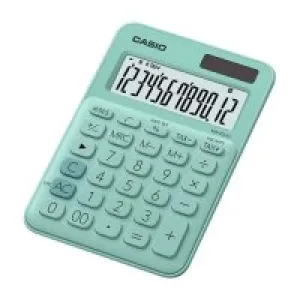 Casio Hesap Makinesi 12 Hane Ms-20uc-gn Yeşil