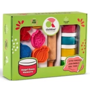 Childgen Doğal Oyun Hamuru Premium Set Meyve Ve Sebzeler