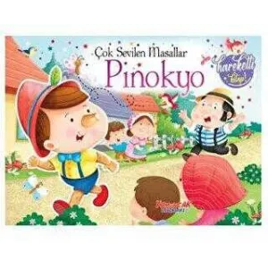 Çok Sevilen Masallar – Pinokyo Hareketli Kitap
