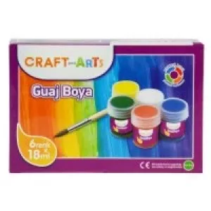 Craft And Arts Guaj Boya 6lı 18ml. U1158kk-6 51008237