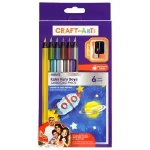 Craft And Arts Kuru Boya Jumbo Mtlk 6lı Cakb-6m 51010057