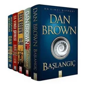 Dan Brown Seti - Robert Langdon Serisi 5 Kitap Takım