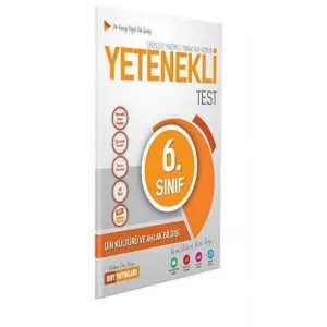 DDY Yayınları 6. Sınıf Din Kültürü ve Ahlak Bilgisi Yetenekli Test
