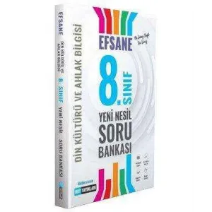 DDY Yayınları 8. Sınıf Din Kültürü ve Ahlak Bilgisi Efsane Yeni Nesil Soru Bankası