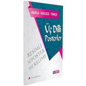 DDY Yayınları Üç Dilli Posterler - Arapça - İngilizce - Türkçe