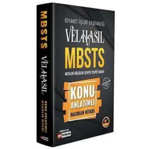 DDY Yayınları Velhasıl MBSTS Konu Anlatımlı Hazırlık Kitabı