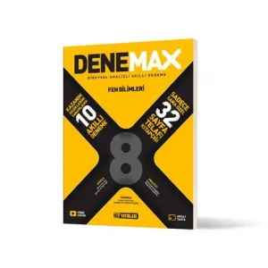 Denemax 8. Sınıf Fen Bilimleri 10lu Akıllı Deneme