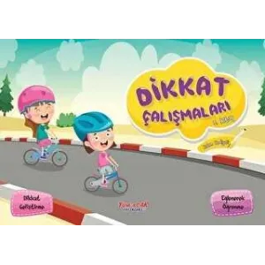 Dikkat Çalışmaları 3. Kitap Kalem Hediyeli