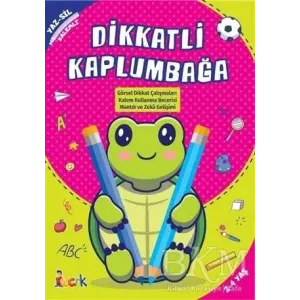 Dikkatli Kapumbağa - Yaz-Sil Kalemli
