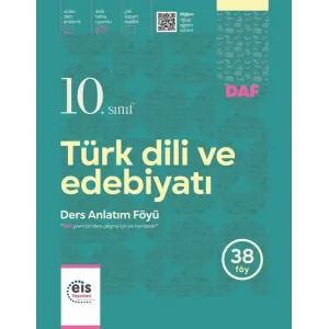 EİS - 10.Sınıf - Daf - Türk Dili ve Edebiyatı