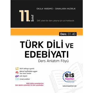 EİS - 11.Sınıf - Daf - Türk Dili ve Edebiyatı