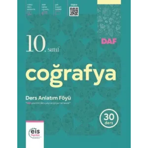 Eis Yayınları 10. Sınıf Coğrafya Ders Anlatım Föyü