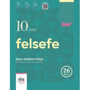 Eis Yayınları 10. Sınıf Felsefe Ders Anlatım Föyü
