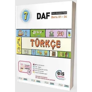 Eis Yayınları 7. Sınıf - DAF - Türkçe