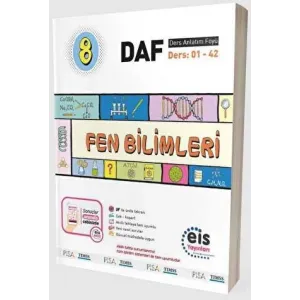 Eis Yayınları 8. Sınıf - DAF - Fen Bilimleri