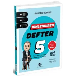 Eker Test Yayınları 5 Sınıf Din Kültürü ve Ahlak Bilgisi Dinlendiren Defter