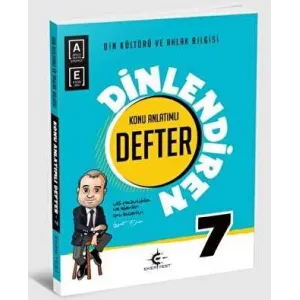 Eker Test Yayınları 7. Sınıf Din Kültürü ve Ahlak Bilgisi Dinlendiren Defter