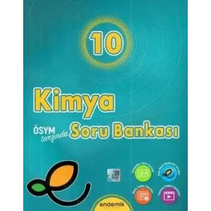 Endemik Yayınları 10. Sınıf Kimya Soru Bankası