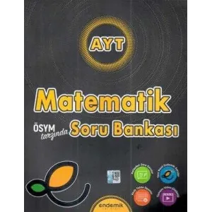 Endemik Yayınları AYT Matematik Soru Bankası