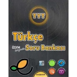 Endemik Yayınları TYT Türkçe Soru Bankası
