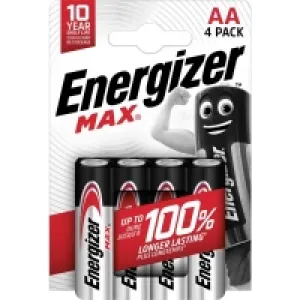 Energizer Max Alkaline Pil Aa 4lü 437645