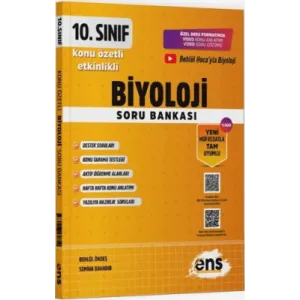 ENS Yayınları 10. Sınıf Biyoloji Etkinlikli Soru Bankası
