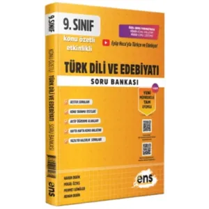 ENS Yayınları 9. Sınıf Türk Dili ve Edebiyatı Etkinlikli Soru Bankası