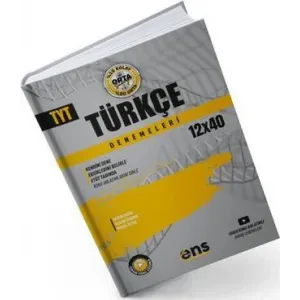 ENS Yayınları ENS Yayınları TYT Türkçe 12 x 40 Denemeleri
