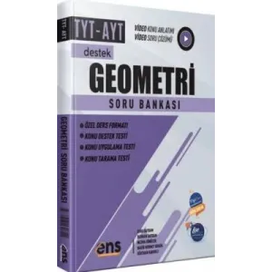 ENS Yayınları TYT AYT Geometri Destek Soru Bankası