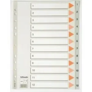 Esselte Seperatör 1-12 - 100106