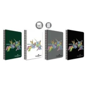 Faber Castell Defter Knights Klas Pp Kapak Spiralli 100 Yaprak Çizgili 5075000444000