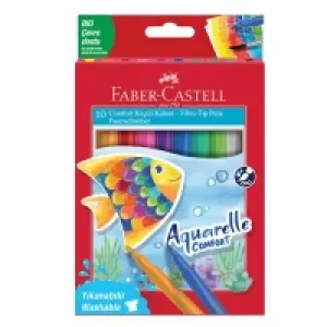Faber Castell Keçeli Kalem Comfort Aquarelle 10lu 5062000020000