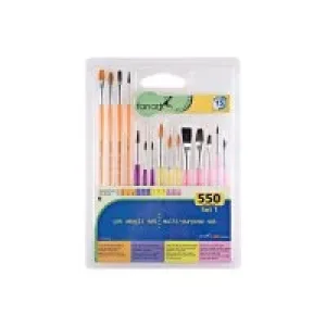 Fanart Academy 550 Seri Fırça Seti 1(15li)7550.s1