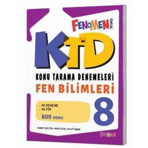 Fenomen 8 Fen Bilimleri Konu Tarama Denemeleri