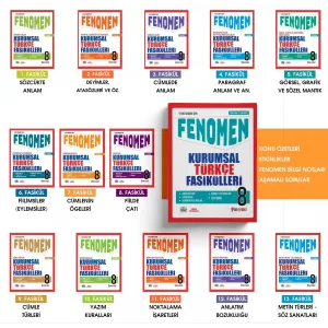 Fenomen 8 Kurumsal Türkçe Fasikülleri