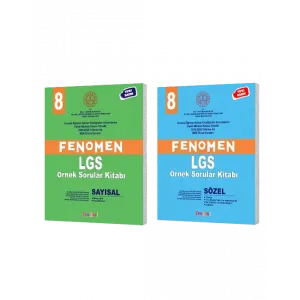 Fenomen 8 LGS Sözel – Sayısal Örnek Sorular Set