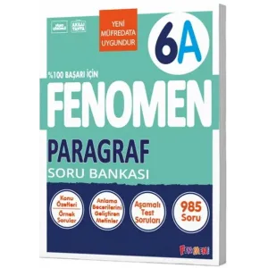 Fenomen Kitap 6. Sınıf Paragraf Soru Bankası